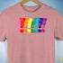 Distressed Gilbert Baker LGBTQ Pride Exclamation Points Premium - Mauve Heather